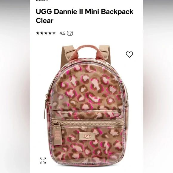 Dannie ii mini backpack sheepskin pink sale